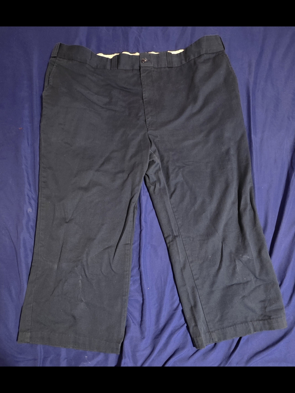 50 x 29 Big Regular Genuine Duck Head Navy Blue Pants.